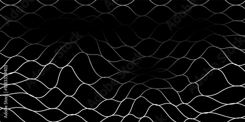 Mesh texture for fishing nets. Seamless pattern for sportswear or soccer goal, volleyball net, basketball hoop, hockey, athletics. Abstract net background for sports