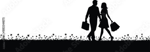 Togetherness Companionship Journey Stroll Harmony Partnership Affection Bonding Together Unity Romance Lifestyle Leisure Shopping Bliss Balance 