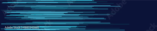 Abstract blue and cyan horizontal lines creating a tech-inspired pattern on a dark background.