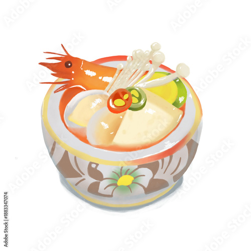 A Bowl of Deonjang Soup