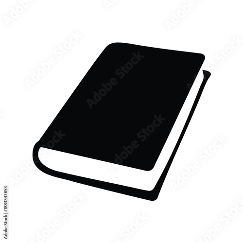 Simple and clean book icon design, suitable for a variety of applications