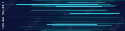 Dynamic blue lines on a dark background create an abstract technology-inspired pattern.