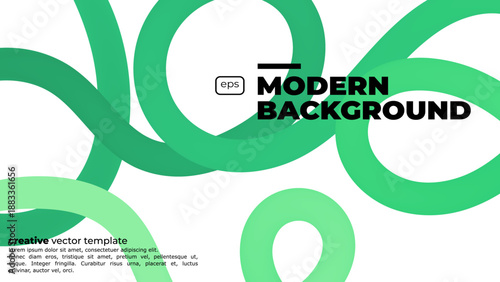 Abstract Color Gradient Swirl Shapes Set. Vector Graphic with Wavy Lines in Blue Colors. Colorful Fluid Wave Pattern. Squiggly Design Element.Wavy shape with Colorful gradient. Vector illustration.