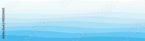 Abstract design featuring soft blue wave patterns layered with gradient tones, evoking oceanic calm.