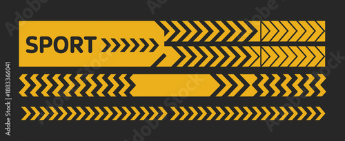 Sport car racing decal vector, abstract stripe and checkered pattern design, automotive graphics for drift cars, speed, motorsport, vehicle wrap illustration, tuning decals, racing-inspired. vector