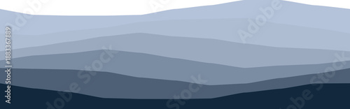 Elegant abstract waves in shades of blue, ideal for modern backgrounds or decorative elements.