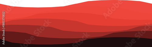 Dynamic abstract pattern of red waves, perfect for creative and modern design applications.