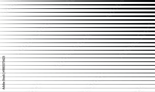 A minimalist black and white striped pattern creating a modern and sleek visual effect.
