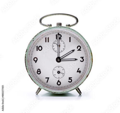 Zifferblatt mit drei Uhr  zur Zeitumstellung auf sommerzeit