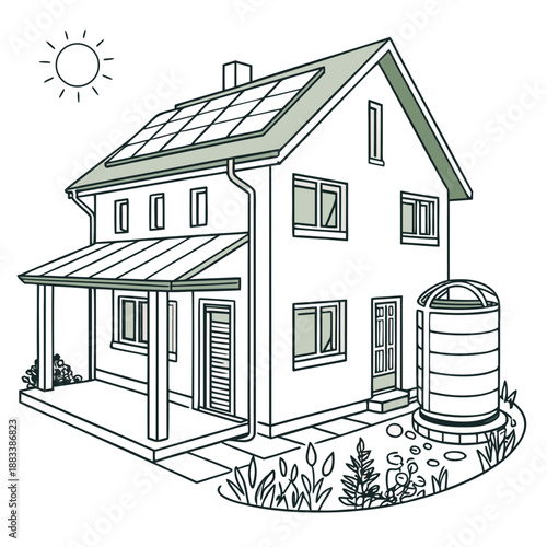 Sustainable eco-friendly home