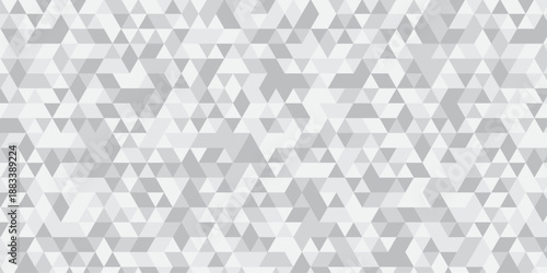 abstract geometric white and gray low polygon triangle vector paper wallpaper origami background. gradient grid creative digital business triangular low textile design.