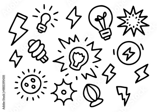 Illuminating ideas and inspiration Vector