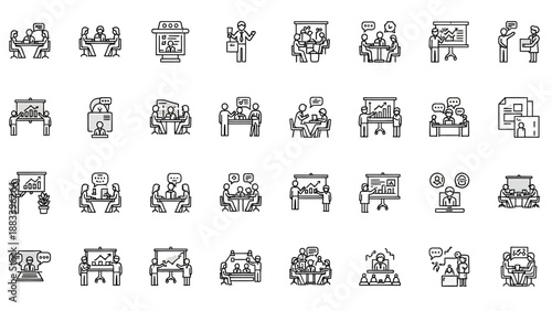 Ancient egyptian hieroglyphic symbols and characters illustration