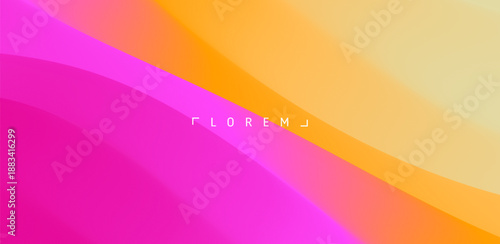 Wallpaper Mural Abstract background. Dynamic effect. Color gradient. Vector illustration for brochure, cover, poster, card, presentation, flyer, diary, notebook or notepad. Torontodigital.ca