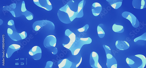 Background texture of porous material. Macrostructural design. 3D vector illustration for brochure, poster, cover, card, presentation, flyer or banner.