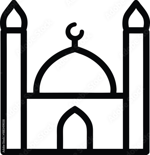 Minimalist vector file icon