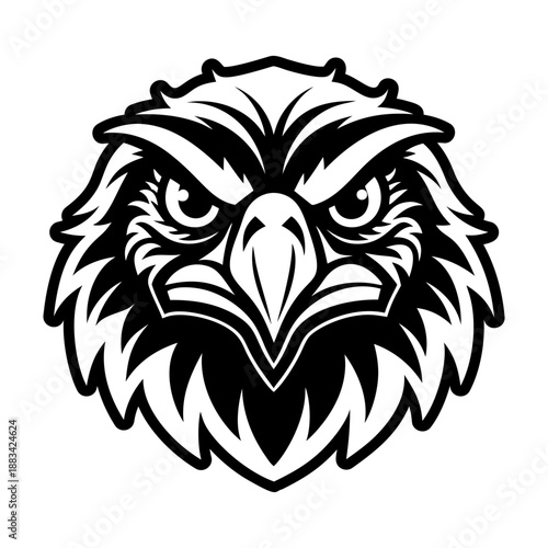 Filled style icon showing an aquila symbol