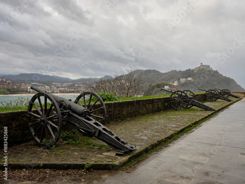 Mount Urgull, the fortress of Donostia San Sebastián, Basque Country