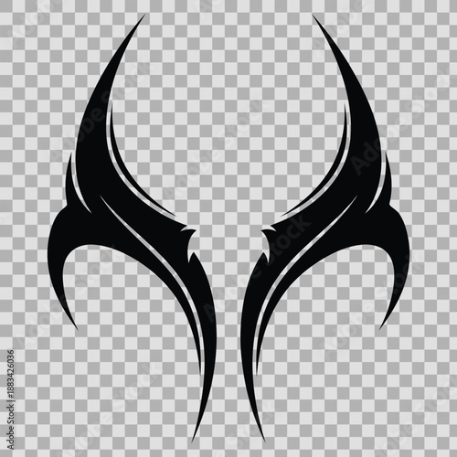 vector illustration of a tattoo