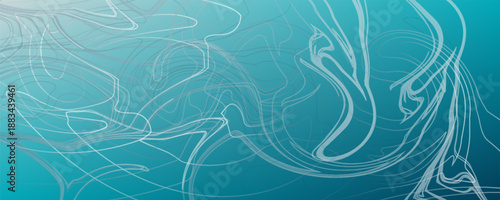 rippled water slow motion blue color