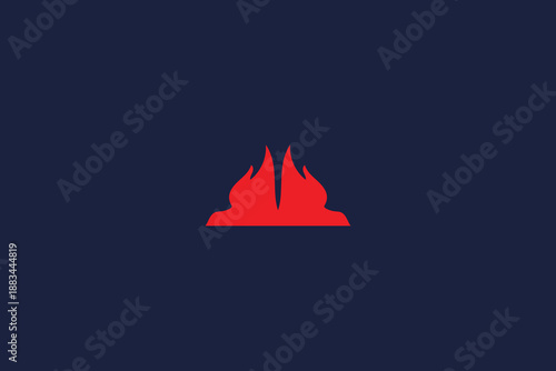 fire logo icon design template vector inspiration logo simple design