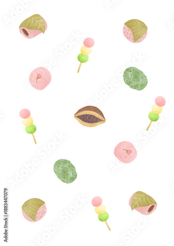 和菓子いろいろ