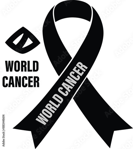 Adobe Illustrator Artwork Lung cancer day awareness Vector
