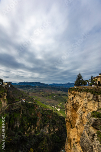 Stunning cliff views in Ron...
