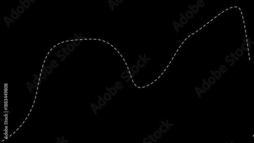 Airplane Route Dotted Line. travel, location pins . Flight paths with dashed line and airplane icons,