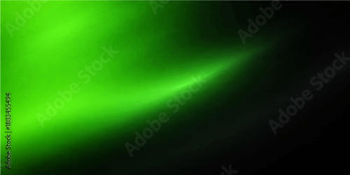 An abstract green background featuring a dark texture with glowing blue light rays and motion waves creates a dynamic pattern of lines and stars in this artistic wallpaper design