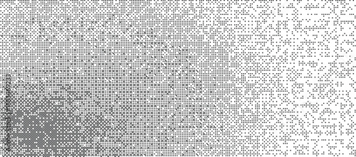 Monochrome Dithered Gradient Texture Wallpaper