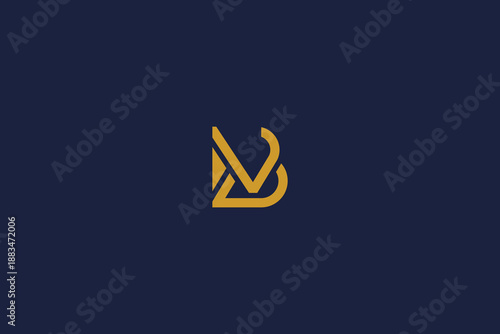 letter vb logo icon design template vector inspiration logo simple design