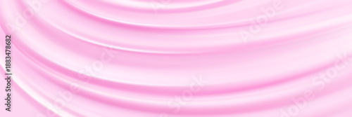 Melting ice cream glaze flows down with shiny sugary decoration and sweet dessert texture.