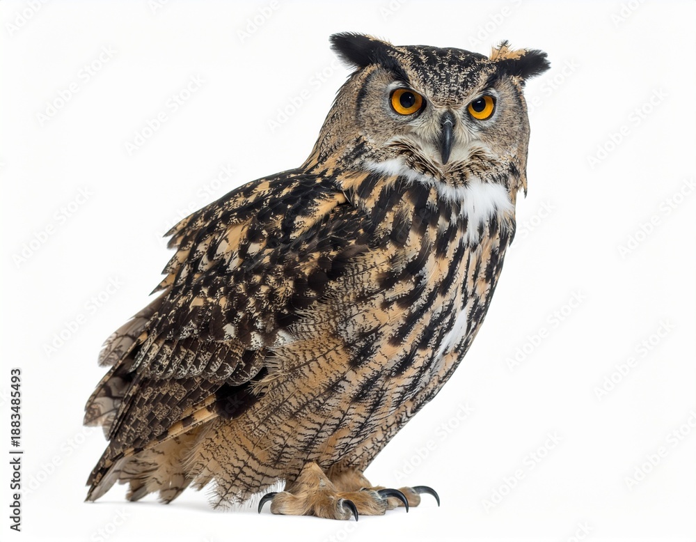 Naklejka premium great grey owl