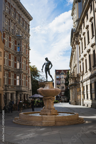 The city of Wroclaw architecture
