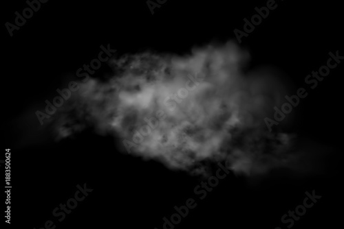 Dynamic smoke trails rise from the asphalt as a racing car speeds along a dark highway.