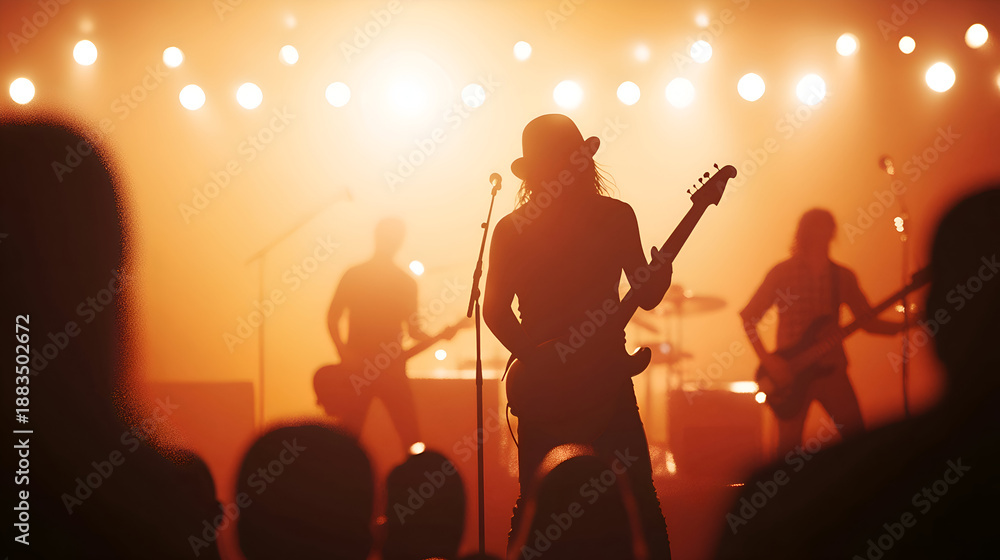 Fototapeta premium crowd at concert