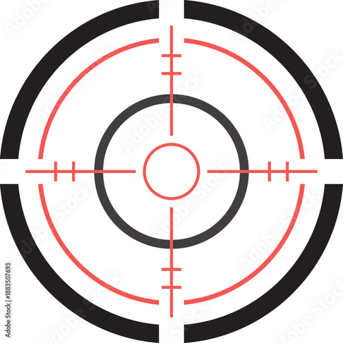 Minimalist black logo icon of a target with dart hitting center, goal achievement concept silhouette vector illustrations.Accuracy aiming mark  bullseye icon vector precision symbols target crosshair 