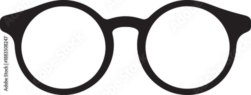 Black framed eyeglasses spectacles vision eyesight desi
