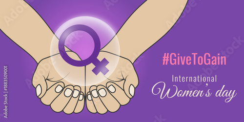 Banner for the Give to Gain Movement
