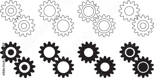Gear gears symbols machinery mechanical engineering