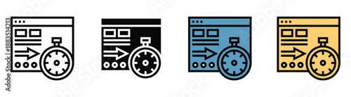 Measuring and improving website loading speed for optimal online user experience and efficiency