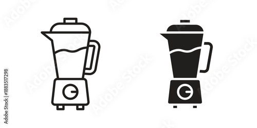 Blender icon suitable symbol. Simple stock illustration stock