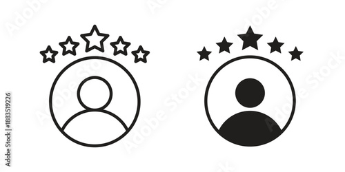 Customer loyalty icon suitable symbol. Simple stock illustration stock