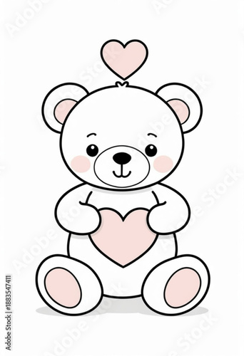 Teddy Bear with Heart