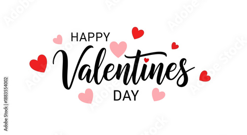 Celebrating Valentine's Day with Hearts and Love