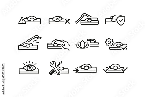 Icon misaligned lock calm sash crossed vector warning risk partial window engagement