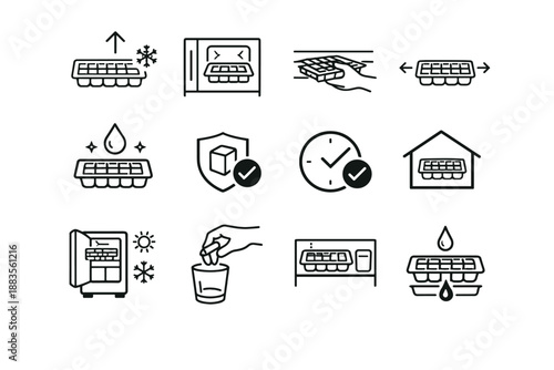 Habits everyday making intentional minimalist tray vector reduced calm confidence mindset ice