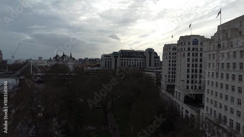 London skyline with the London Eye and the River Thames