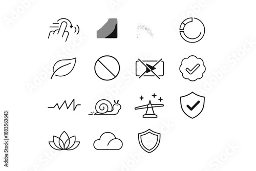 Vector icon calm animation reliability transition ring image simple warning reveal swipe